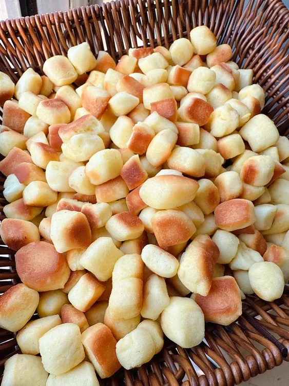 胶东喜饼花饽饽纯鸡蛋宝宝食品抓抓豆