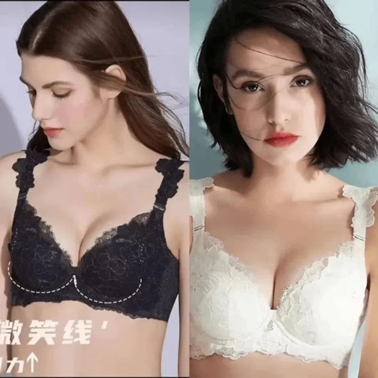 【杯】5086A/B杯夏娃之秀杯调整聚拢款文胸蕾丝胸罩蕾丝收副乳内衣