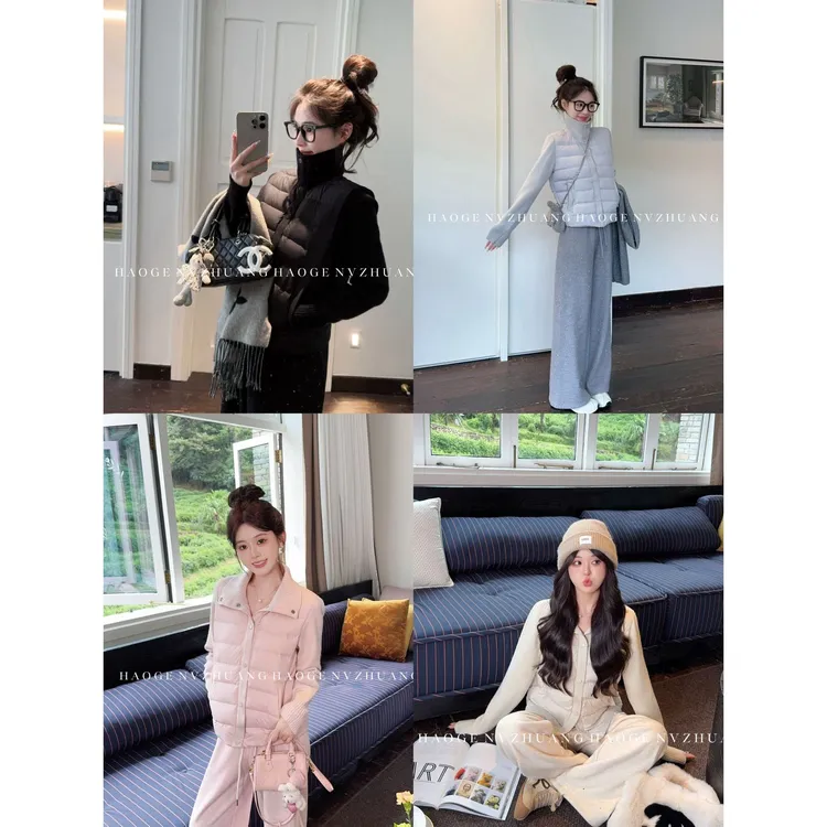 lulu小暖炉HGQ5YRF3857A轻薄羽绒服预简版时尚款设计感