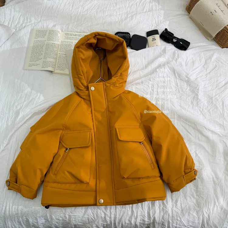 00N儿童新国标90白鸭绒羽绒服D-7220杜邦三防立领羽绒外套男女童