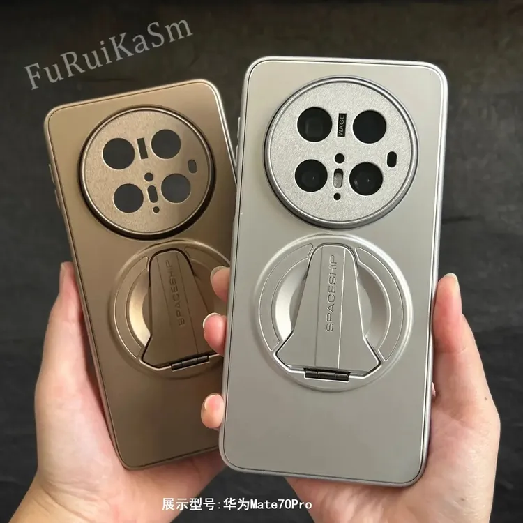 适用华为mate70Pro手机壳磁吸支架70创意高级感60Pro防摔60潮牌硬
