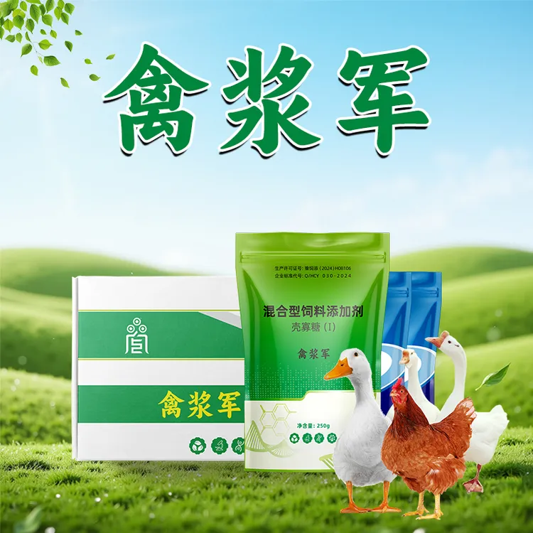 禽浆军 鸭鹅三剑客 晨源生物  水禽使用 1套500g  拌料200斤