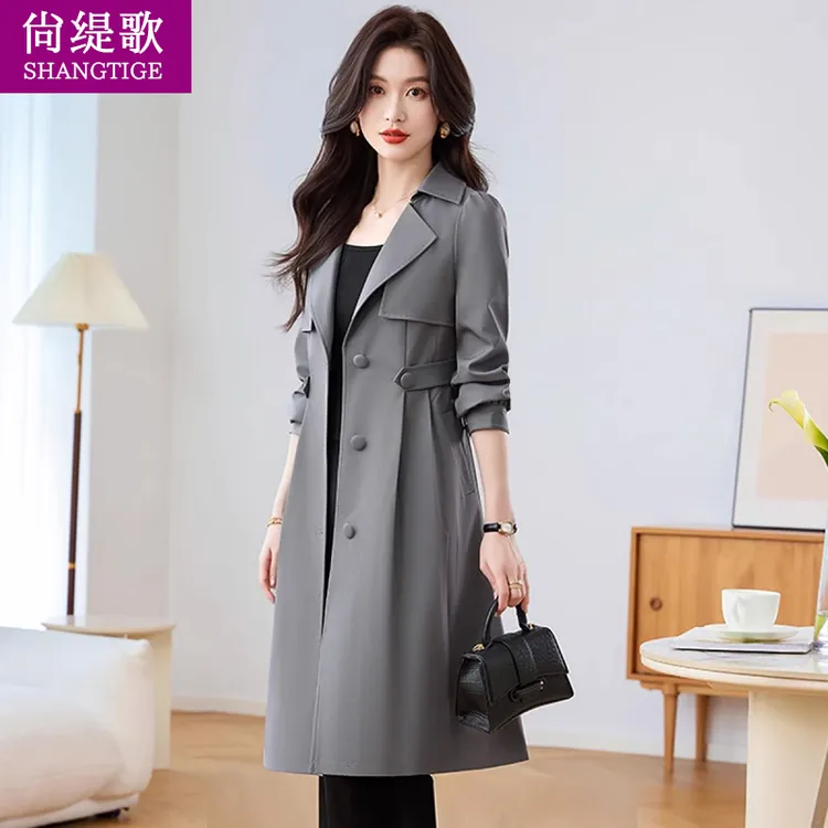 风衣外套女2025新款春秋款高端减龄高级感超好看今年流行爆款大衣