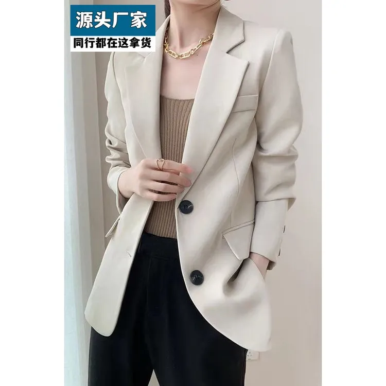 梵乐芬2025新款西服韩版小众时尚炸街高档洋气休闲小西装女士秋季