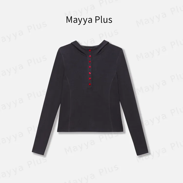 【藏肉帽衫】Mayya Plus麦芽定制小众高级百搭减龄T恤上衣32536653