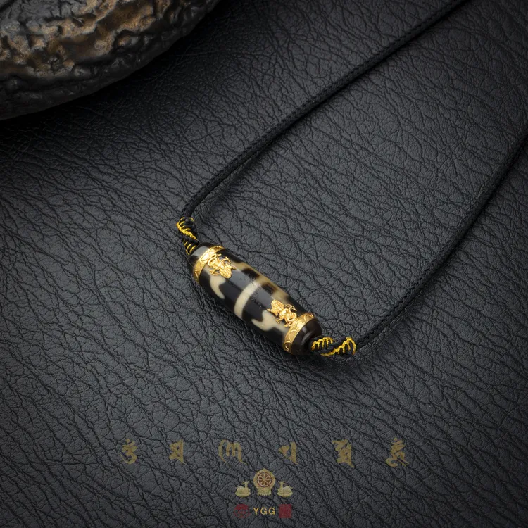 K员格格/“惹呼啦”金妙相无界F器天珠项链/TQCF44（多样性发）