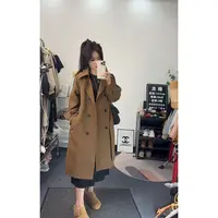 晓琴专属 小个子风衣外套女款新款时尚韩版气质大衣秋8588