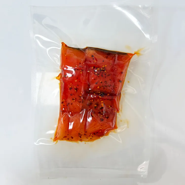 枫糖冷熏带皮甜辣味三文鱼（虹鳟鱼）块 200g