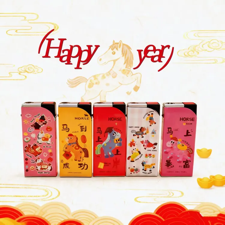 【网红爆款】新款方机大版加厚防爆蓝焰直冲厂家直发马到成功创意