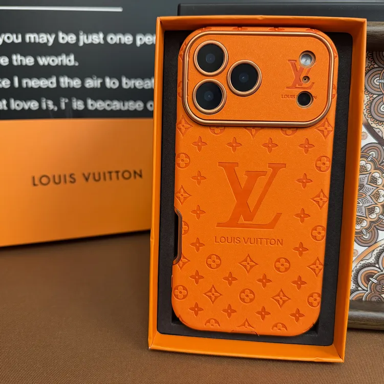 秒变17大视窗电镀软壳适用苹果17promax手机壳16防摔15老花14橙色