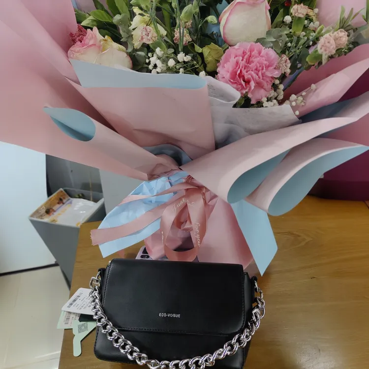 轻奢时尚链条纯色女包