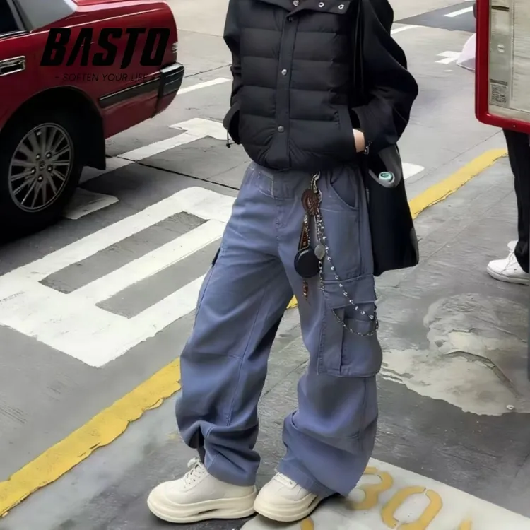 百思图米白色厚底鞋休闲轻盈舒适透气不闷脚小个子增高百搭板鞋商品图