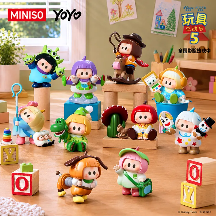 【YOYO陪你长大】名创优品YOYO×玩具总动员5陪你长大手办盲盒yoyo