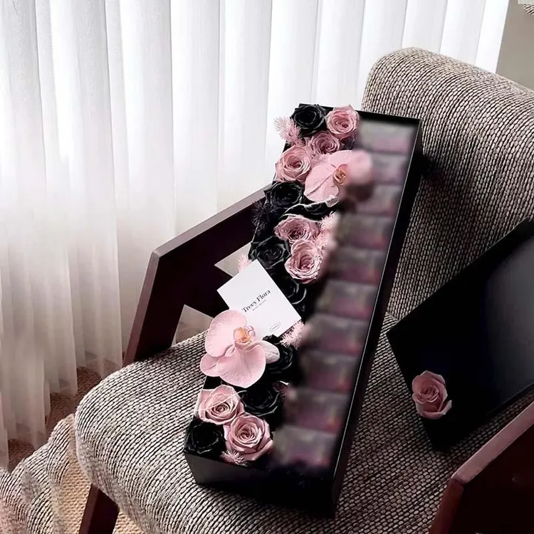 香烟礼盒花束diy自制材料包父亲节送爸爸长辈男友朋友生日礼物