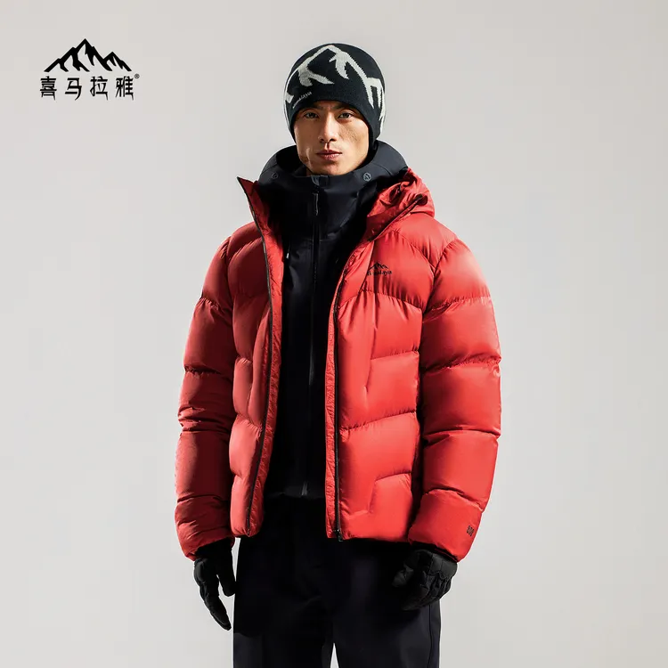 【喜马拉雅-玉龙】-顺丰发-25新品男女拒水冰雪鹅绒羽绒服保暖户外
