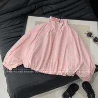 【阿湫】春秋装女童韩版时尚洋气可爱甜美风休闲百搭宽松外套SJ6273