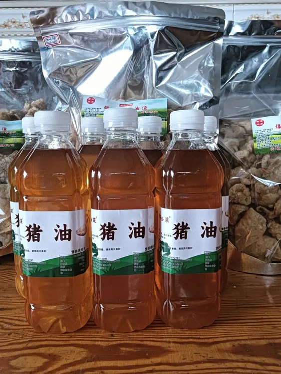 纯手工现熬猪油正宗浓郁醇厚让每道菜都“香”气四溢拌饭！