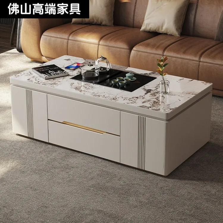 智能声控全自动升降茶几客厅语音泡茶桌多功能功夫茶台烧水壶一体