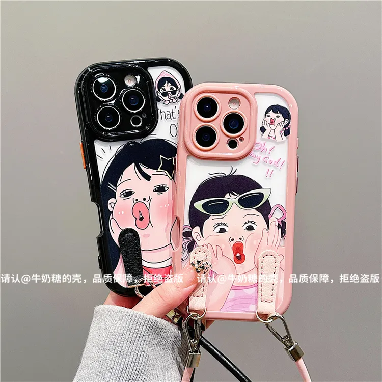奶油壳适用苹果17/iPhone/华为荣耀/OPPO/VIVO/小米/手机壳爆款潮