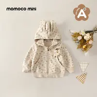 MOMOCOmini秋季婴童可爱小兔子碎花精致舒适外套女宝87710122001