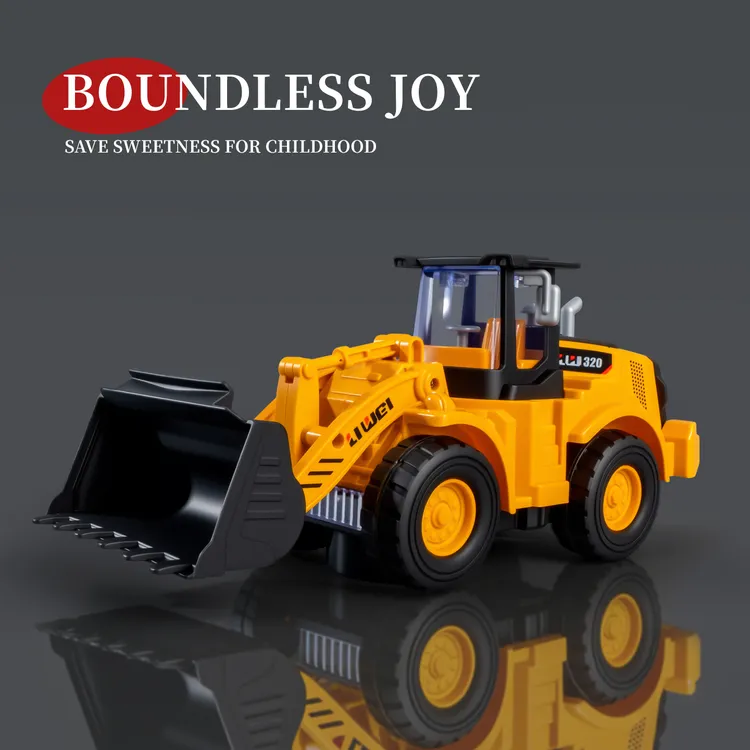 儿童挖掘机玩具男孩电动挖掘机3工程车6挖土机宝宝玩具车网红新款