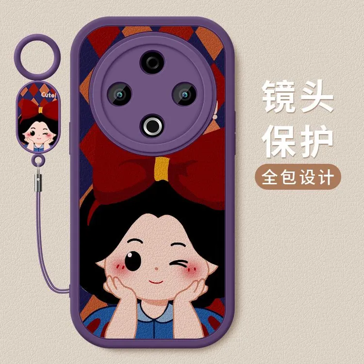 适用vivoy500手机壳新款小羊皮VIVOY500全包镜头防摔vivo带挂环女