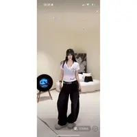 RUYIFASH复古泛白大牌牛牛裤