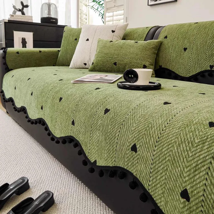 轻奢高级感秋冬沙发垫四季通用2025新款皮沙发专用垫固定防滑坐垫