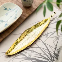 【 金叶满枝】合金金叶子香插