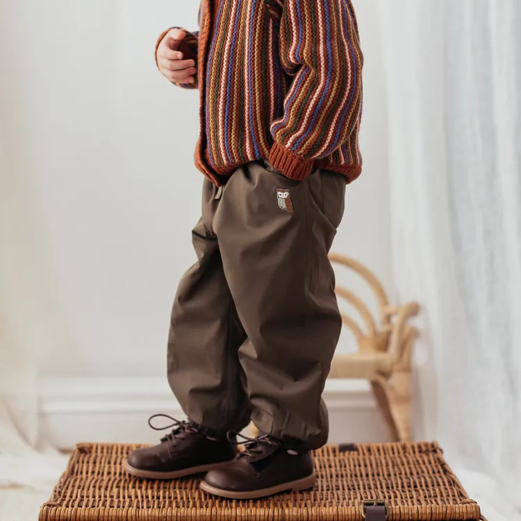 三防】lelejove儿童秋冬加绒长裤户外防雨防风保暖长裤5AW52312