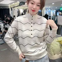 2025新款波浪条针织