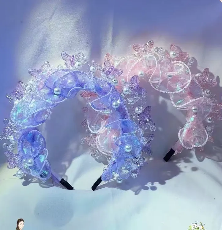 有文精选 一世繁花发箍手工DIY制作材料包 含全部材料