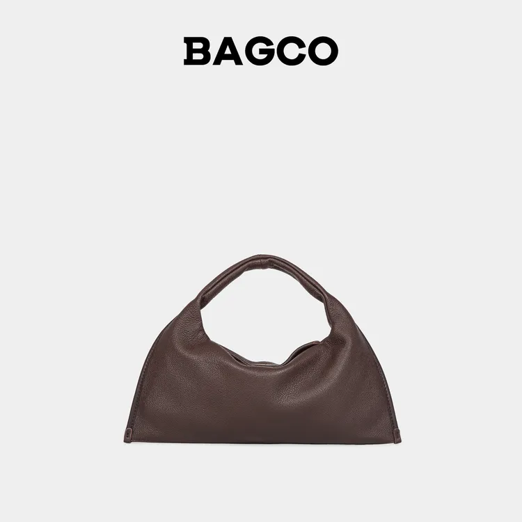 【南东】BAGCO新款“手绘云朵”包小羊皮手拎腋下斜挎包