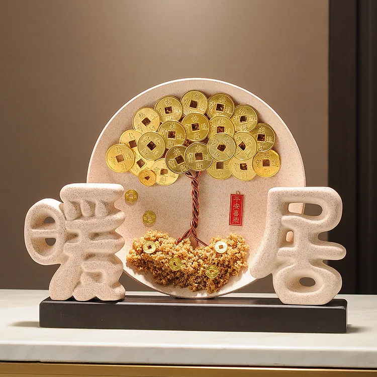 入户玄关暖居客厅摆件新房装饰品电视柜家居饰品乔迁搬家礼物