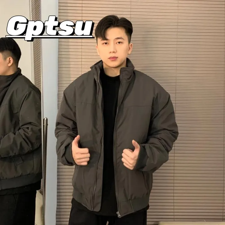 GPTSucleanfit外套男春秋季飞行夹克潮流痞帅风立领教练工装上衣
