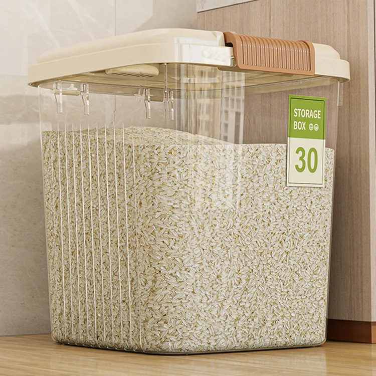 家用食品级米桶厨房大容量密封防潮防虫储米箱装面粉五谷杂粮米缸