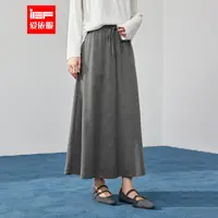 IEF/爱依服半身裙2025秋季新款法式休闲温柔小女人气质条纹单裙
