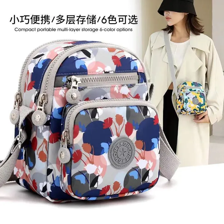 简约涂鸦单肩女2025春夏新款时尚印花单肩包包女款爆款2025新款