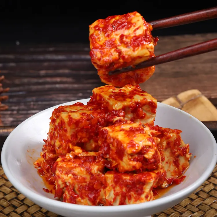 亿胜邦湖南特产农家手工无油即食香辣下饭豆腐乳