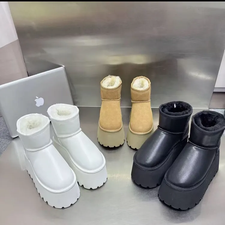 俏洋哥倪918-21韩版8公分休小个子复古陈太同款牛反绒皮短筒雪地