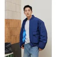 博衣社【立体贴袋棒球领羽绒服】冬季新品男士户外防风保暖90白鸭绒