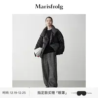 Marisfrolg玛丝菲尔新款黑色经典时尚百搭云感羽绒服A1EG4700Y