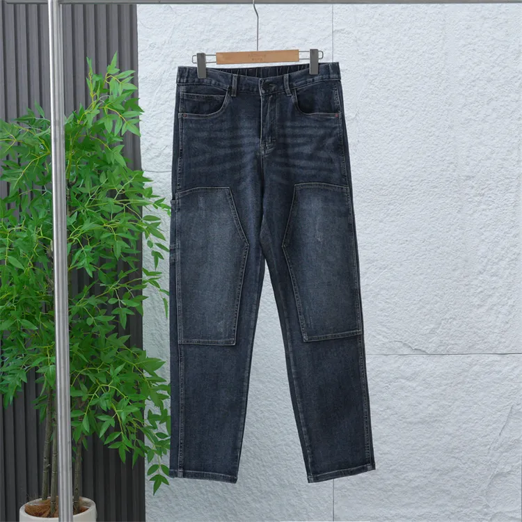【退货补运费】秋季男士直筒百搭美式牛仔裤休闲棉弹舒适长裤ZJ315