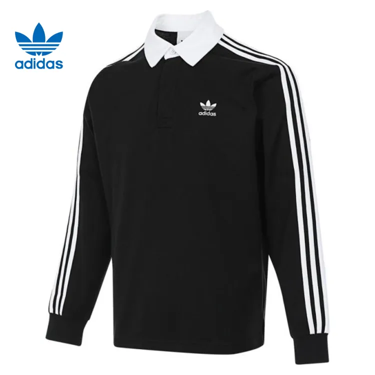 [商城]adidas阿迪达斯三叶草男子POLO运动休闲长袖T恤IZ4806
