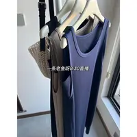 R 夏季工字背心连衣裙女 韩版防走光设计百搭1661