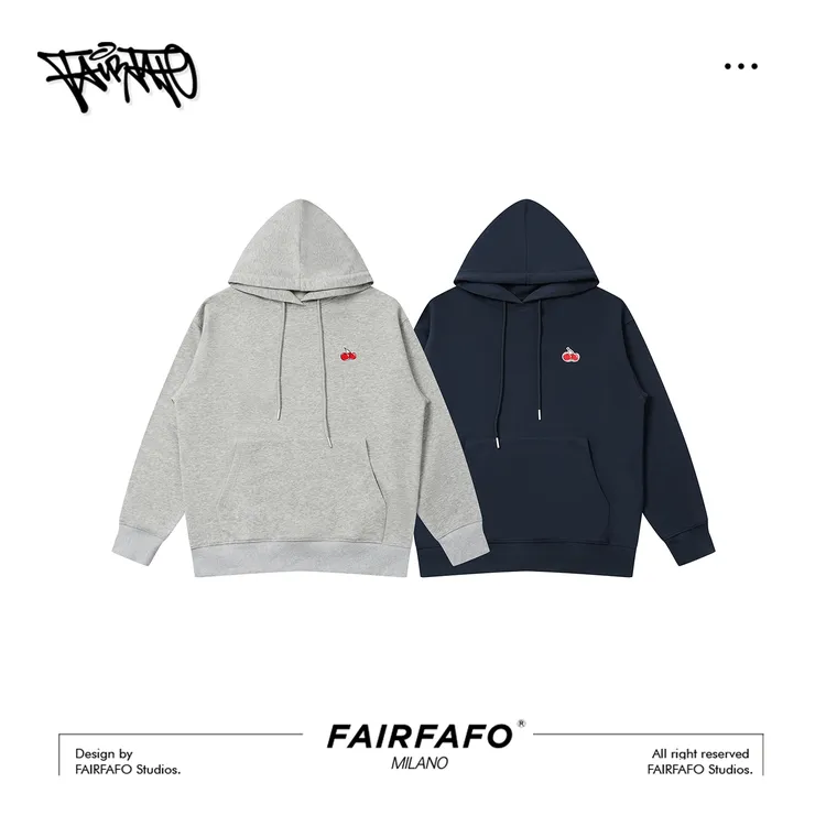 【樱桃抽绳连帽卫衣】WYEL59223