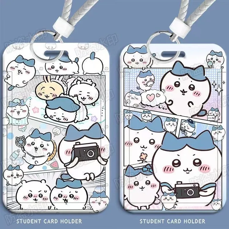 吉伊卡哇小八可爱学生滑盖卡套饭卡身份证保护套门禁校园公交卡