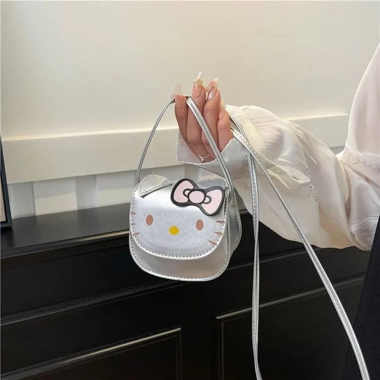 儿童HelloKitty迷你零钱包小女孩凯蒂猫斜挎可爱小包挂件耳机包女