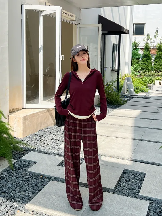 【YANGSHANG】 法式百搭轻熟学院风慵懒时尚套装Z2Q073