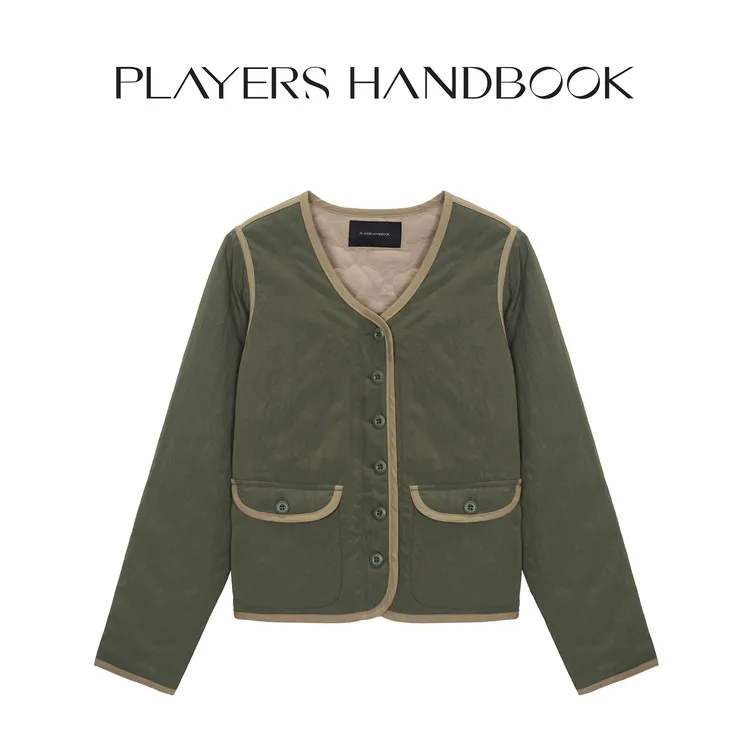 PH复古小众3M棉时尚潮流百搭休闲无领棉衣棉服外套 PH1722